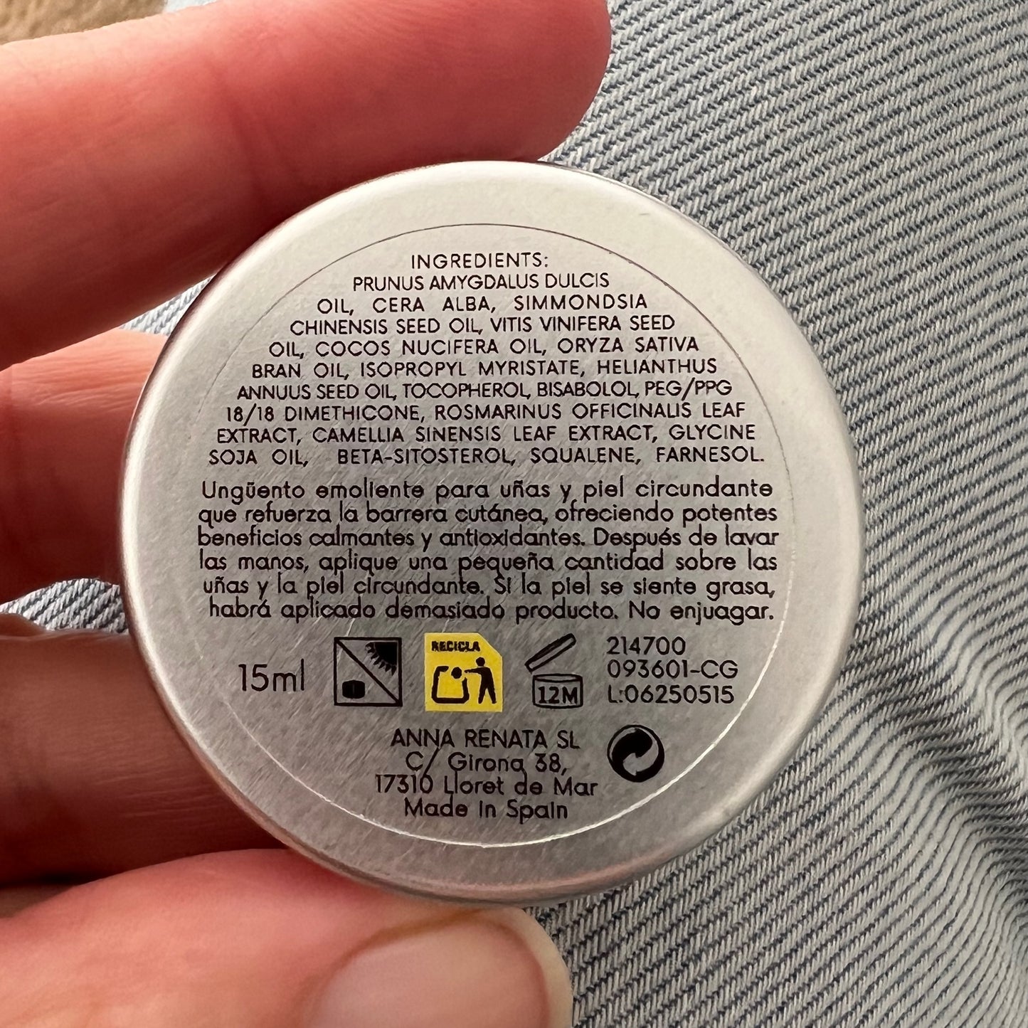 Anna's Skin & Nail Salve