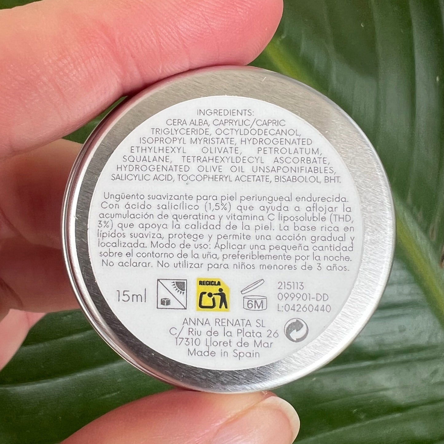 Anna's Smoothing Salve
