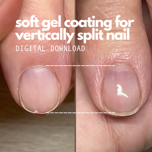 How I repair vertically splitting nail (digital download)